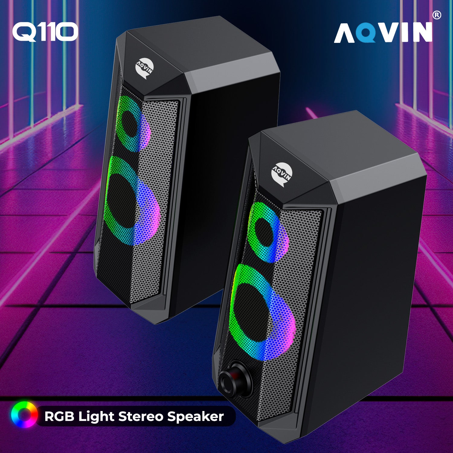 Q110 RGB Gaming Speaker