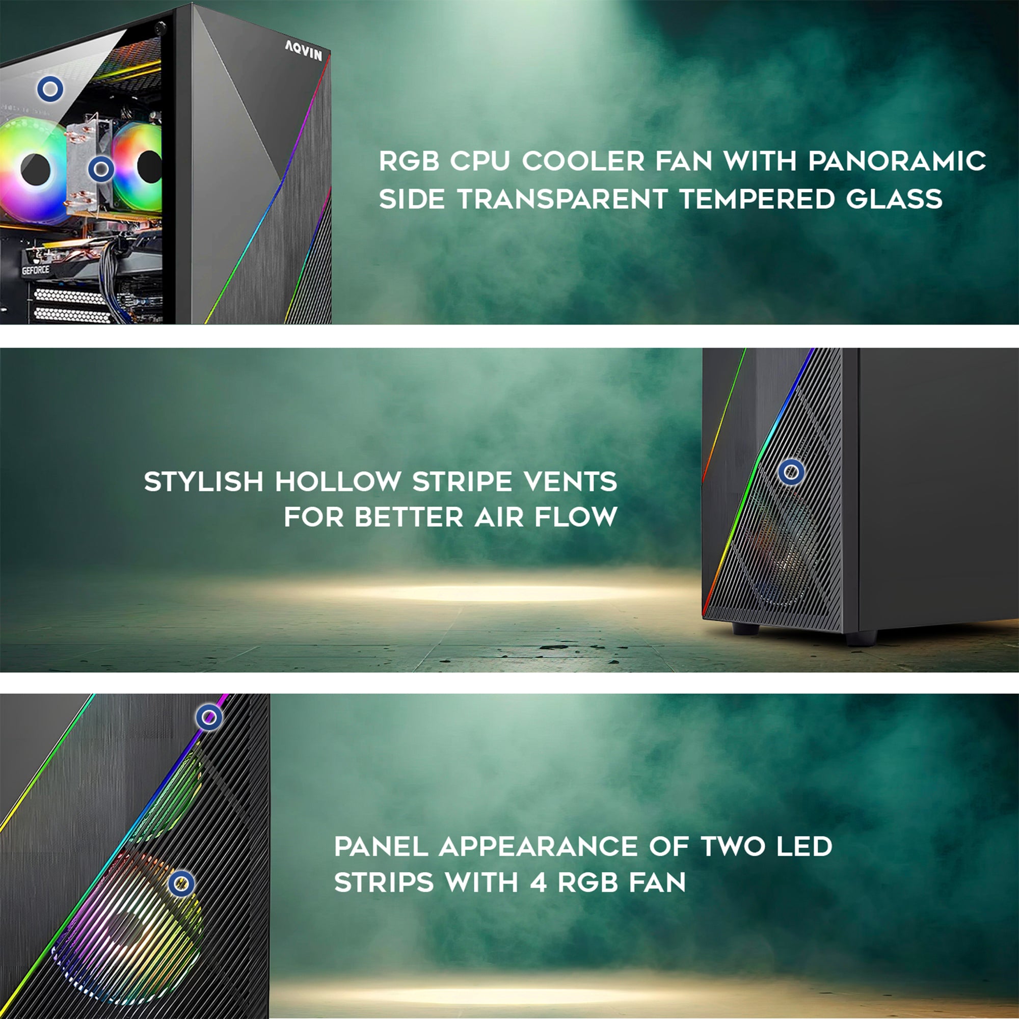 AQ40 Gaming Desktop Tower