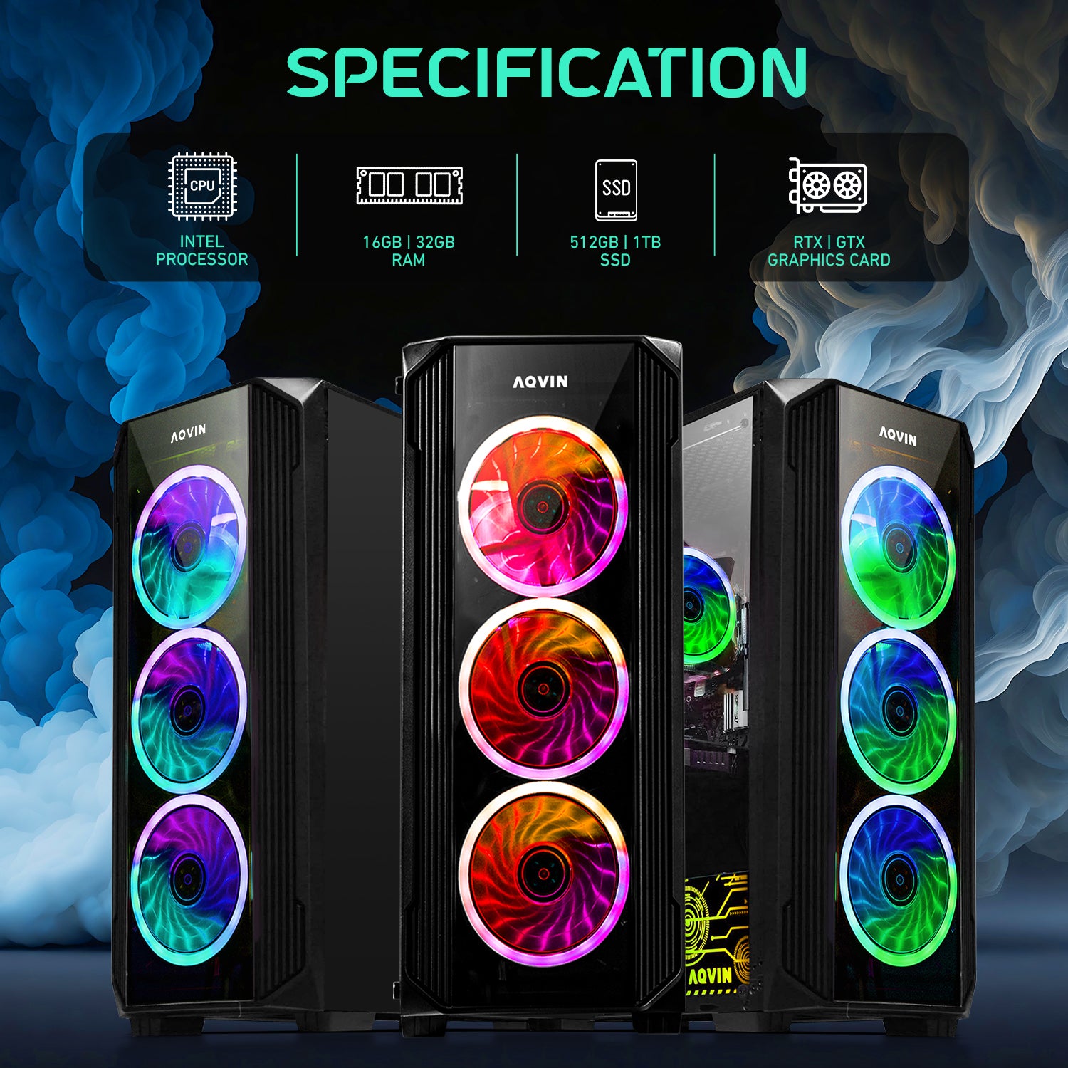 AQVIN ZForce Gaming PC Tower